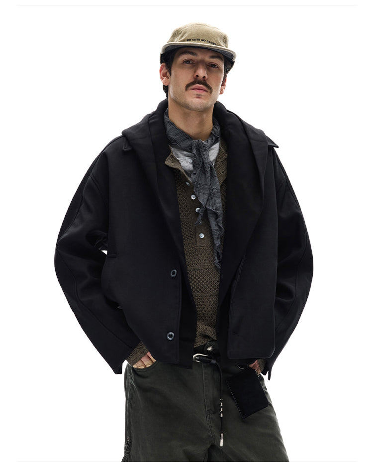 MADWITCH FAUX HOOD BLAZER #630021