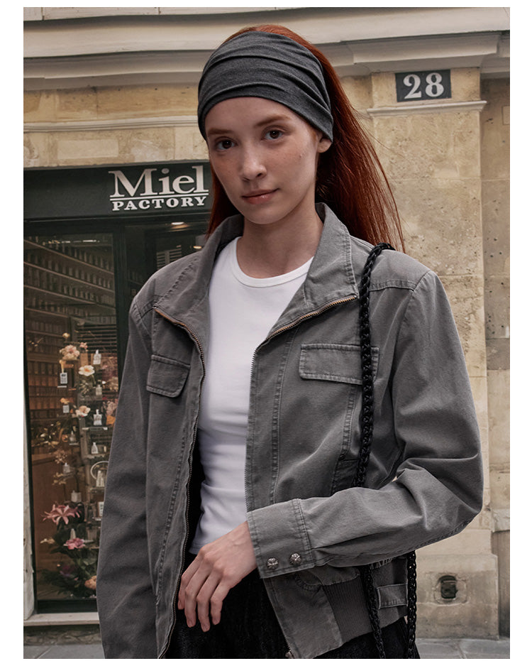 MADWITCH SLIMMING CROP WORKWEAR #C270Q25