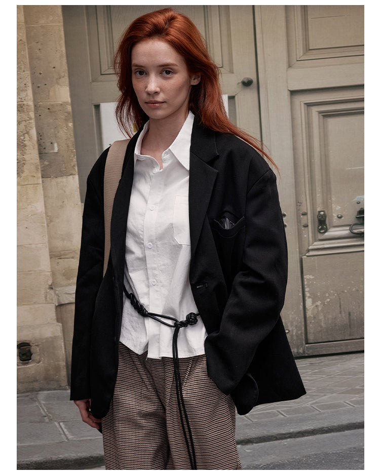 MADWITCH MINIMALIST SUIT JACKET #AW6367