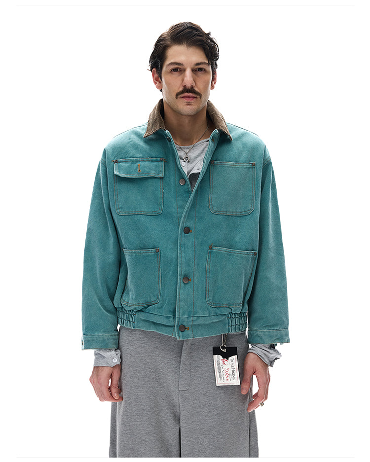 MADWITCH WASHED UTILITY JACKET #256067