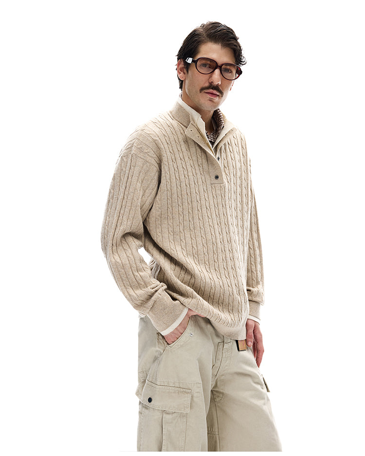 MADWITCH OLD MONEY KNIT SWEATER #25078
