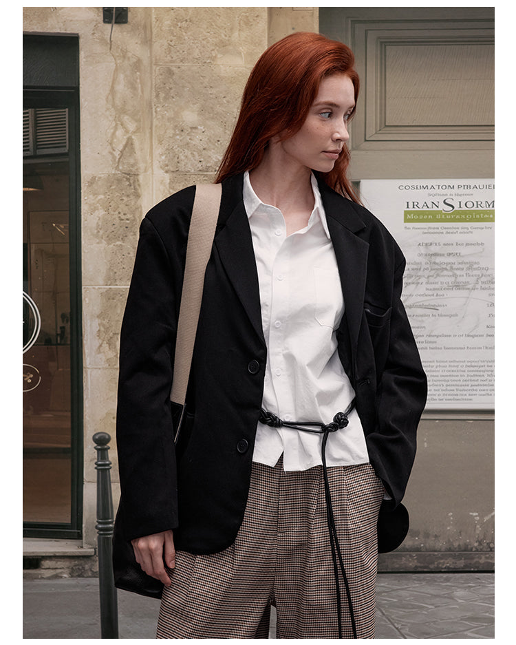 MADWITCH MINIMALIST SUIT JACKET #AW6367