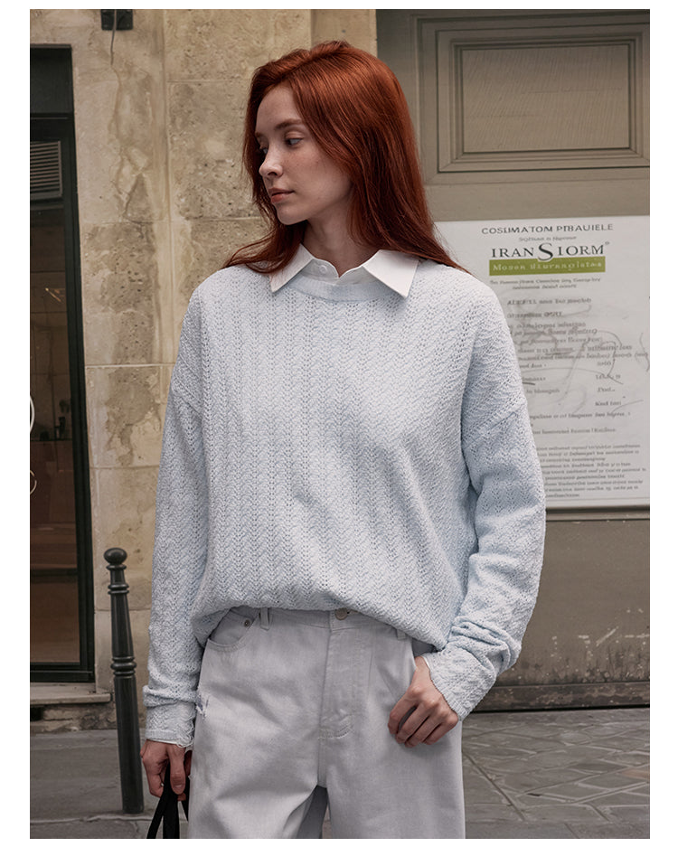 MADWITCH LACE KNIT SWEATER #JY82533