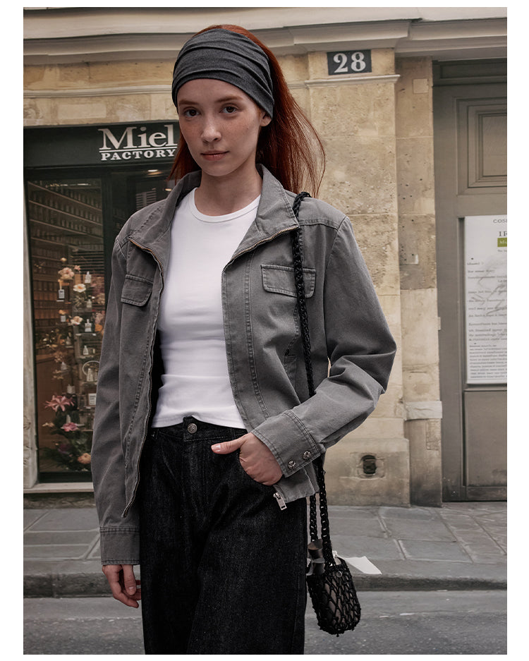 MADWITCH SLIMMING CROP WORKWEAR #C270Q25