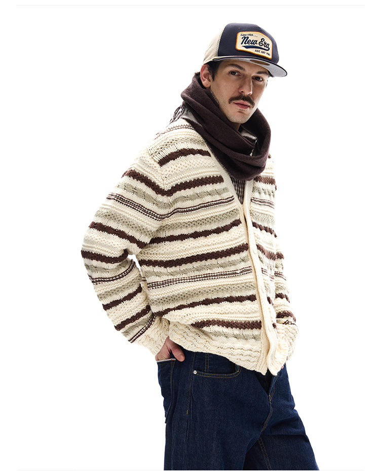 MADWITCH CONTRAST V KNIT #72598