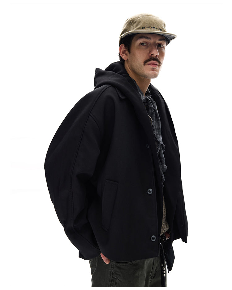 MADWITCH FAUX HOOD BLAZER #630021