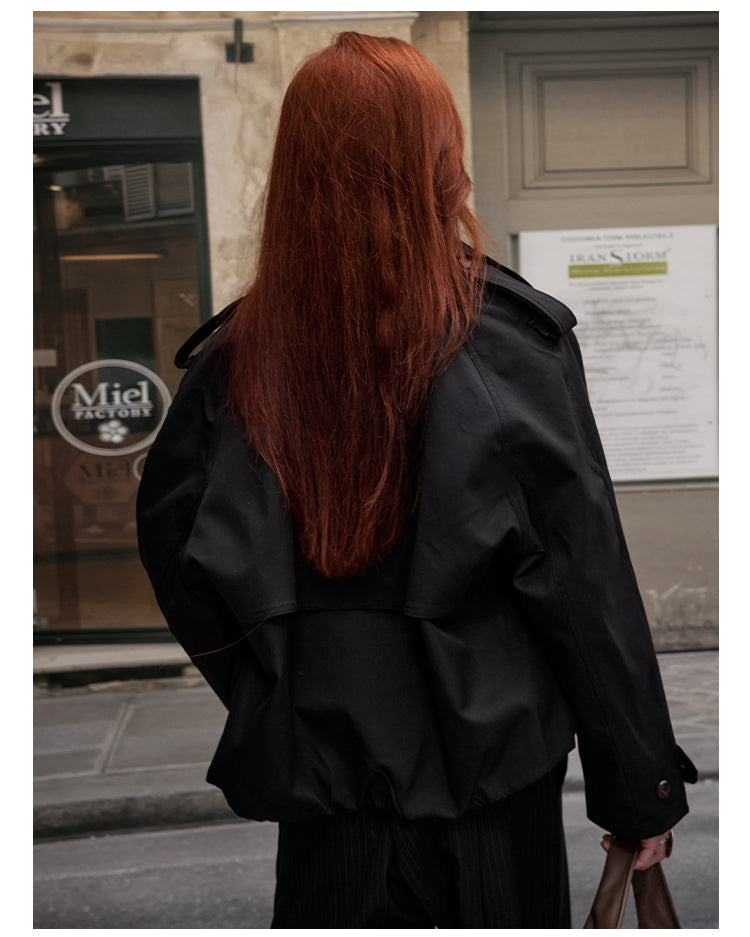 MADWITCH RELAXED CROP OUTERWEAR #630013