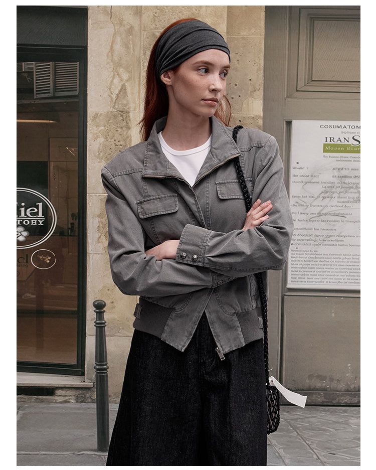 MADWITCH SLIMMING CROP WORKWEAR #C270Q25