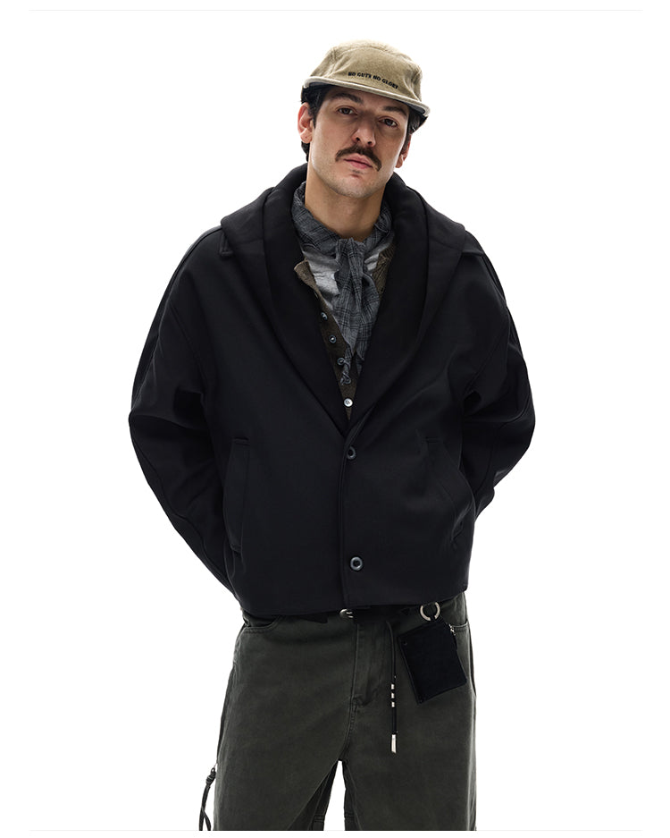 MADWITCH FAUX HOOD BLAZER #630021