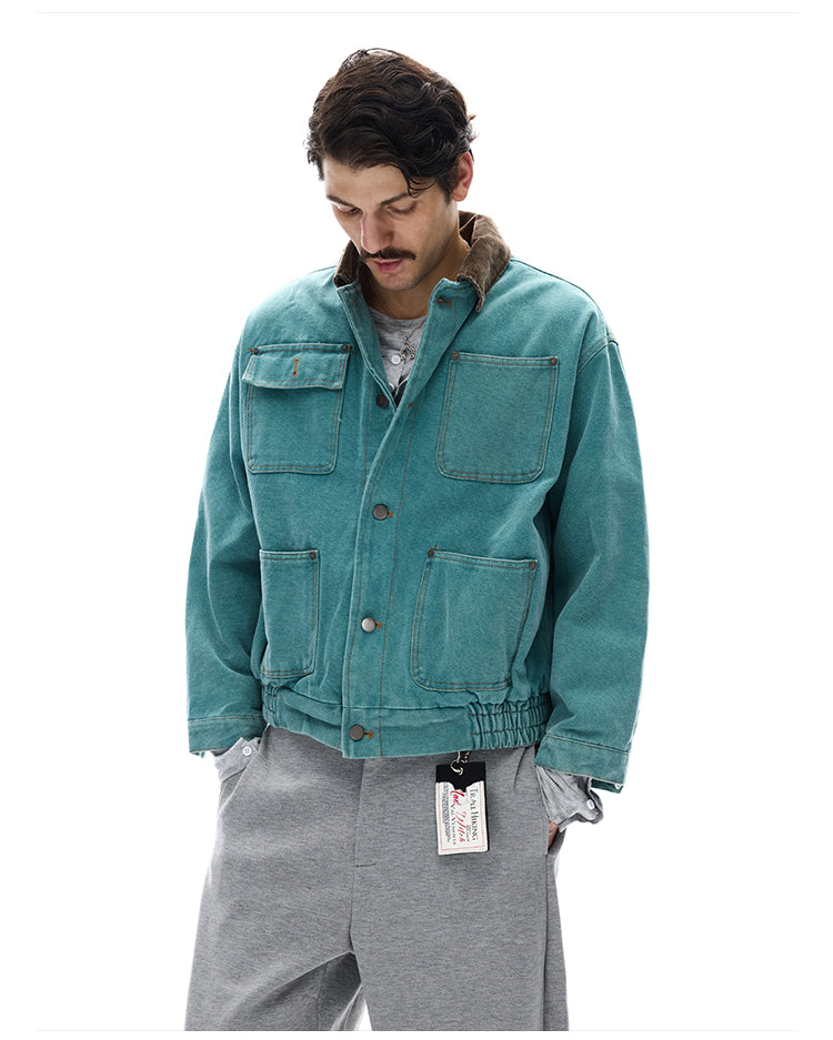 MADWITCH WASHED UTILITY JACKET #256067