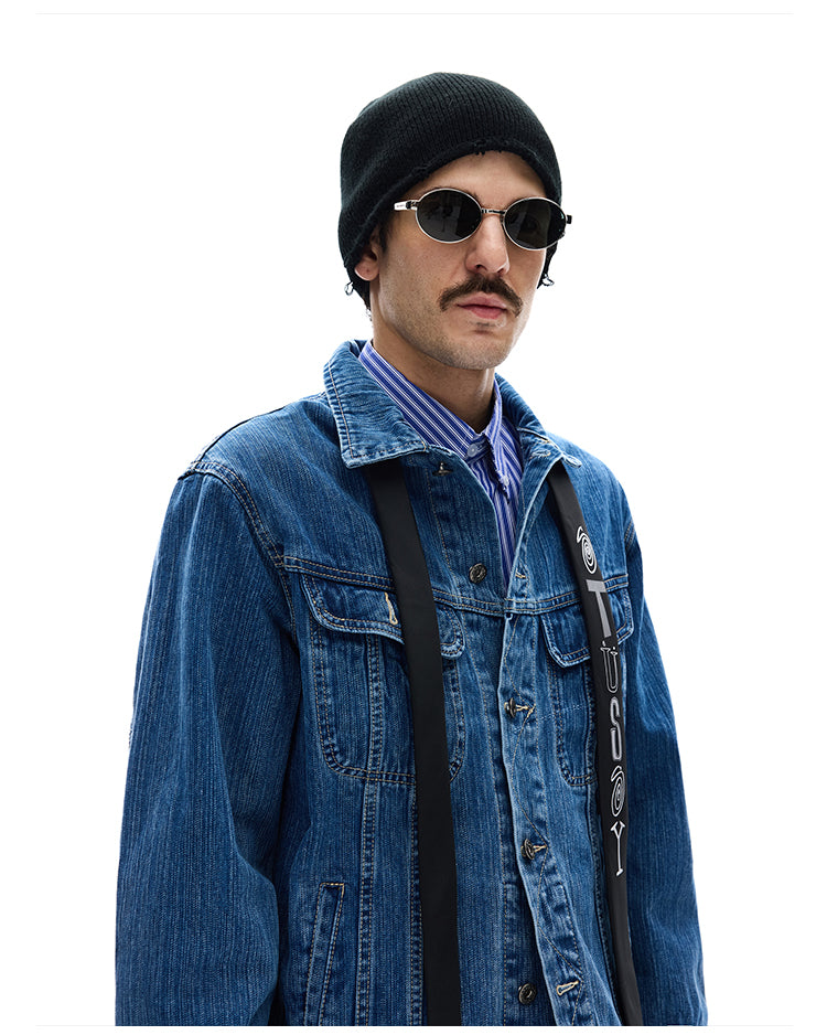 MADWITCH SLUB UTILITY DENIM #DY994