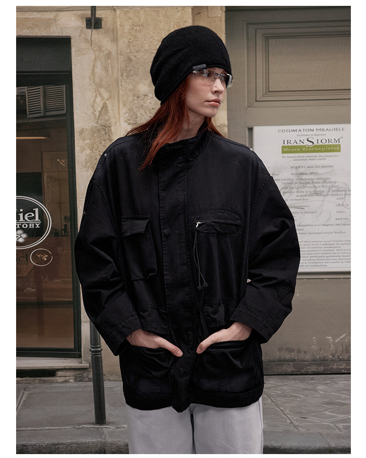 MADWITCH VERSATILE UTILITY LONG COAT #W267