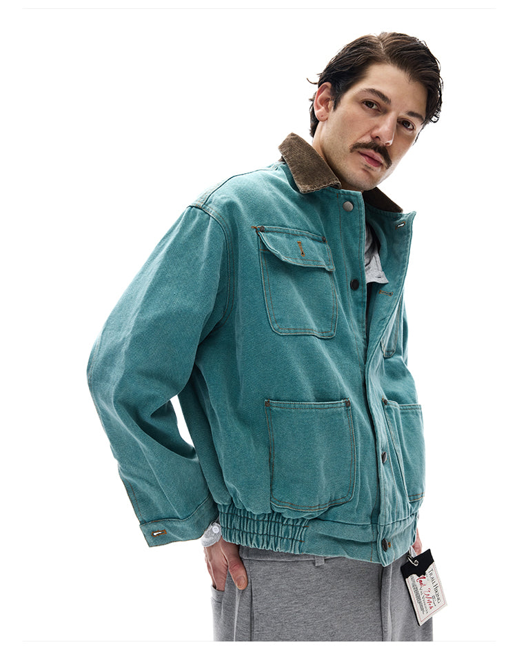 MADWITCH WASHED UTILITY JACKET #256067