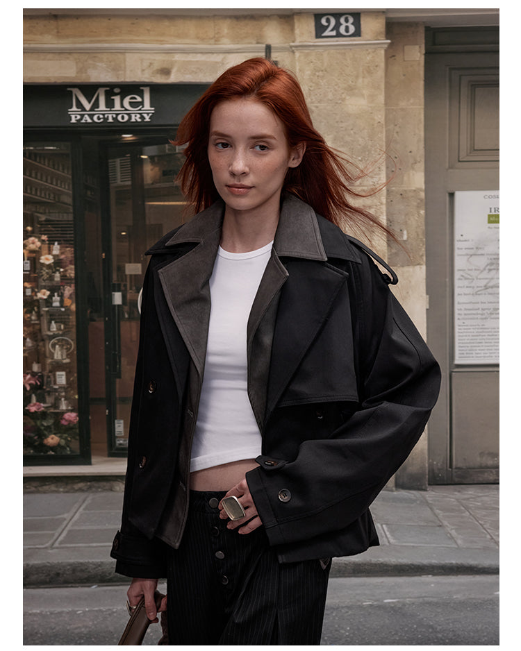 MADWITCH RELAXED CROP OUTERWEAR #630013