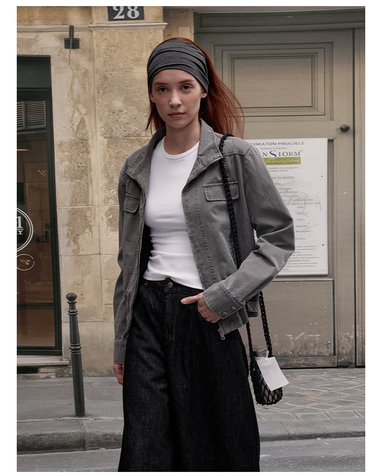 MADWITCH SLIMMING CROP WORKWEAR #C270Q25