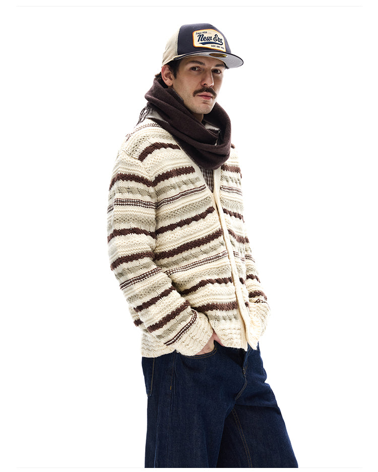 MADWITCH CONTRAST V KNIT #72598