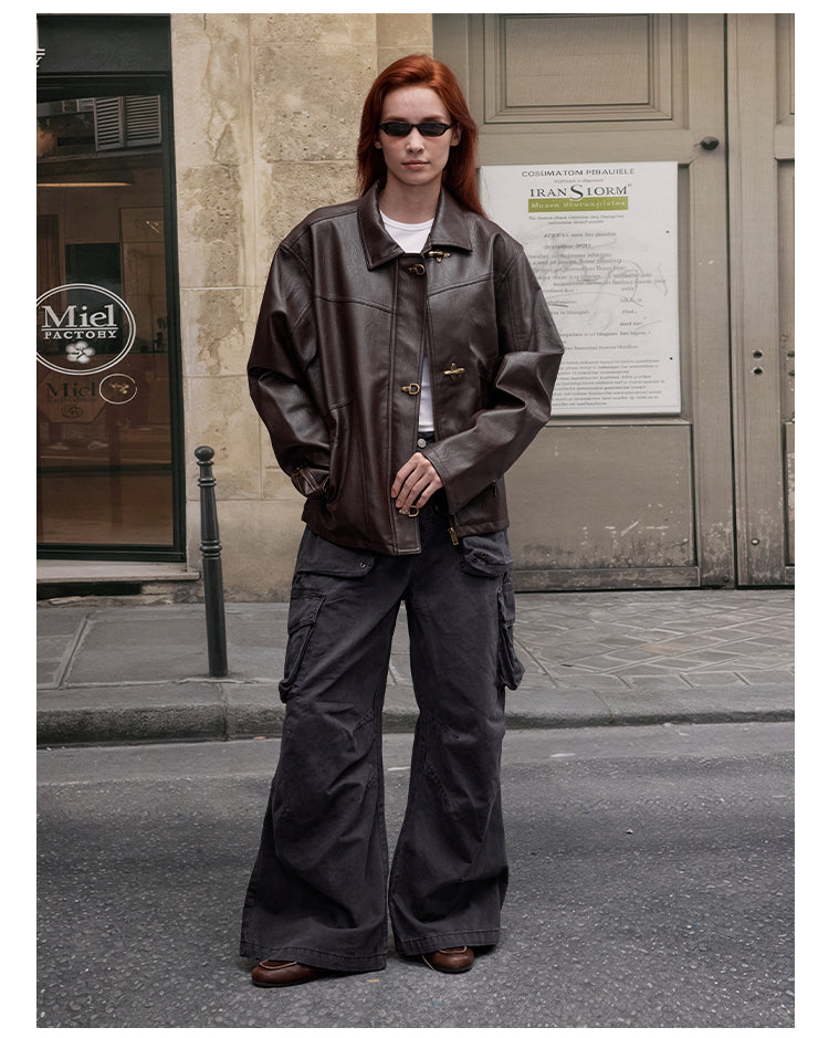 MADWITCH OILED COTTON UTILITY COAT #C282Q25
