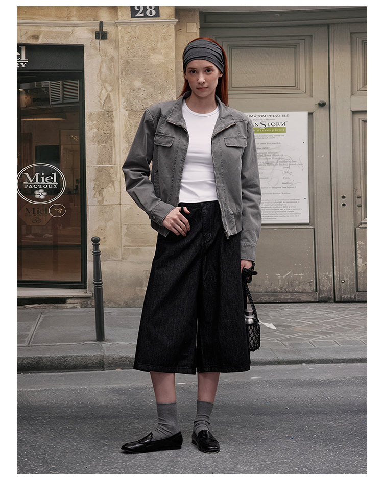 MADWITCH SLIMMING CROP WORKWEAR #C270Q25