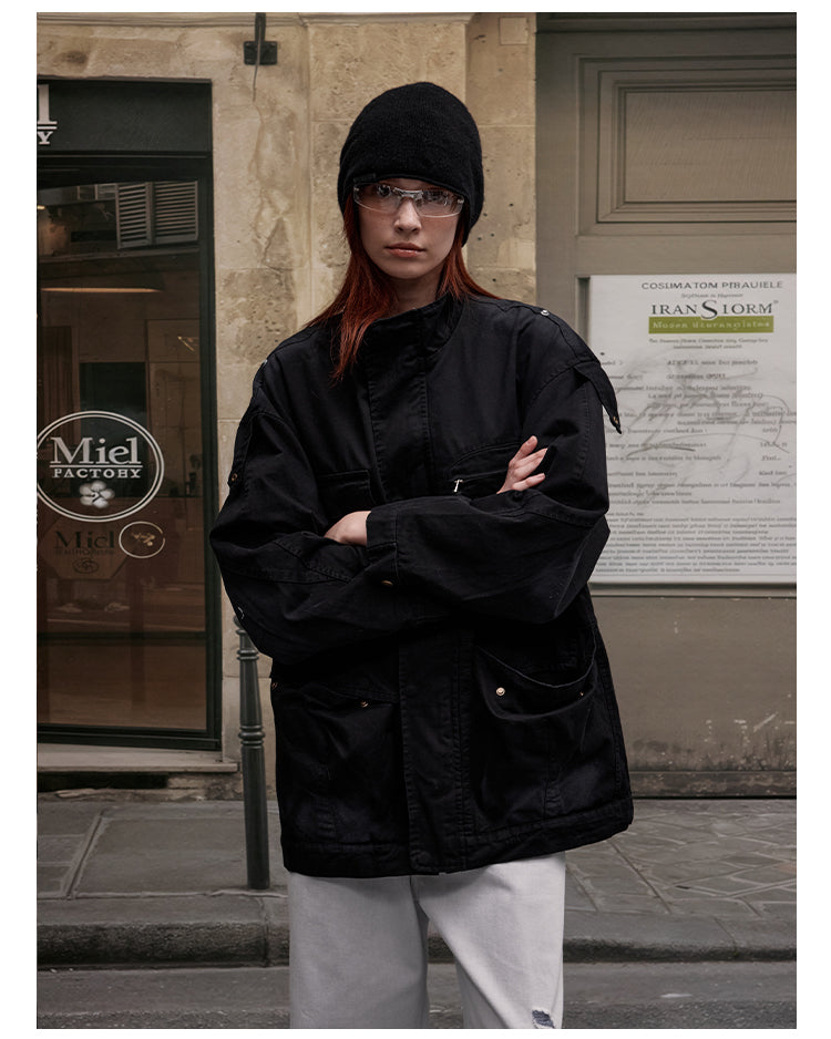 MADWITCH VERSATILE UTILITY LONG COAT #W267