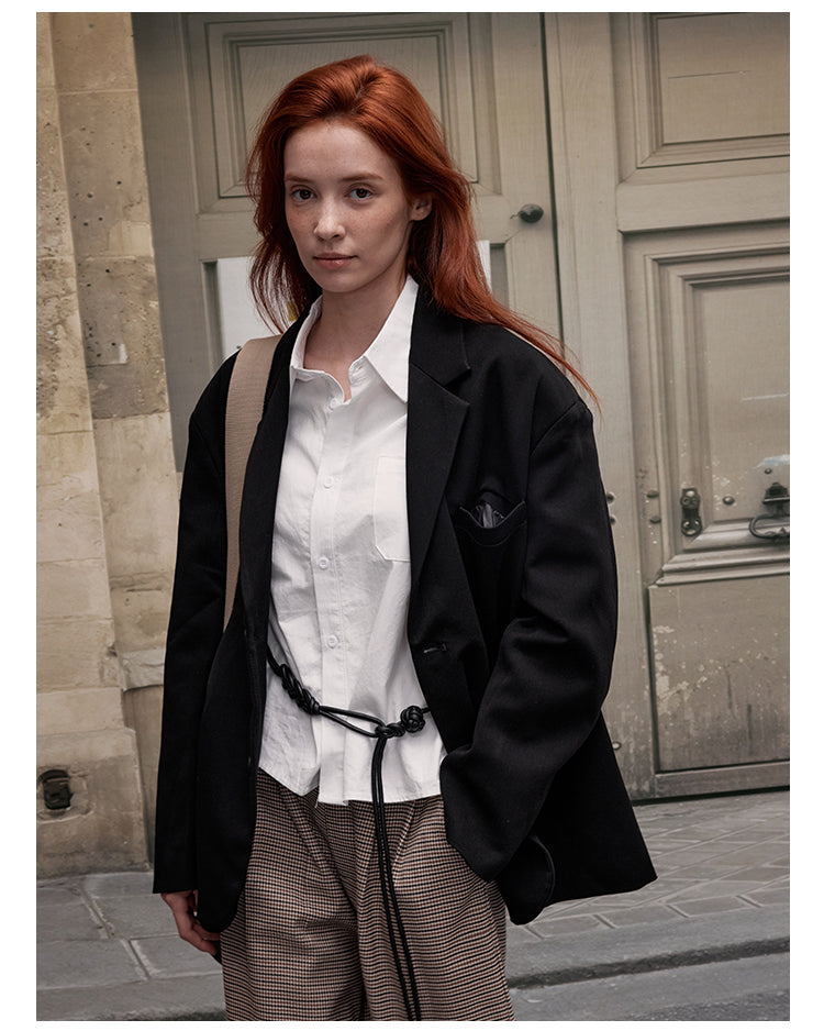 MADWITCH MINIMALIST SUIT JACKET #AW6367