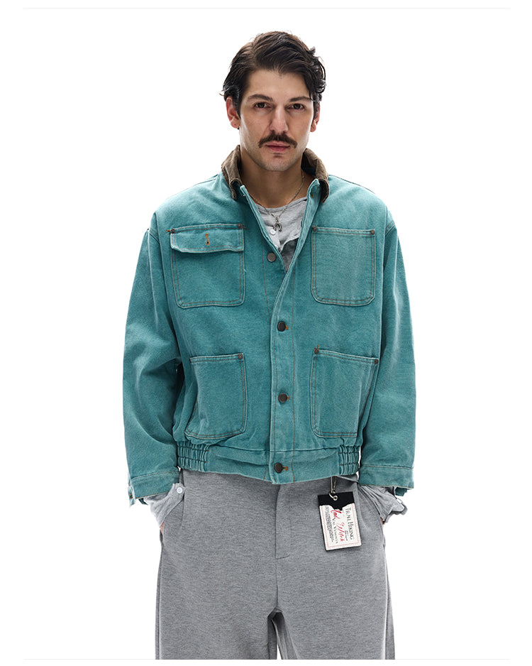 MADWITCH WASHED UTILITY JACKET #256067