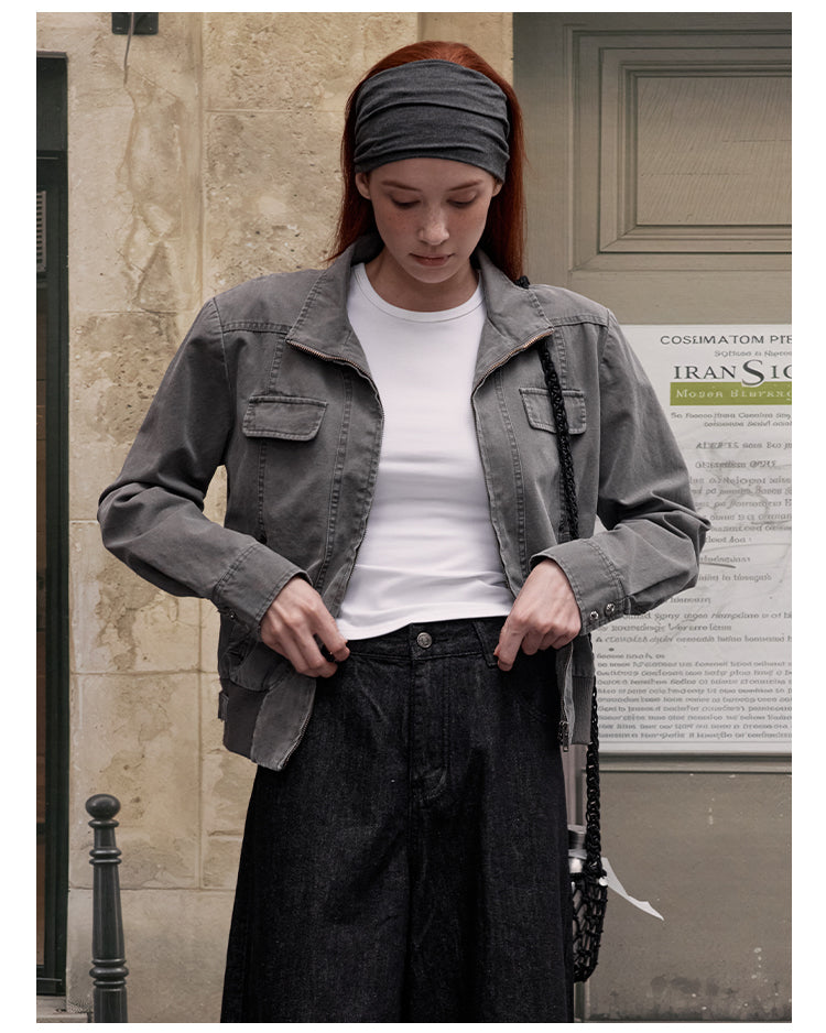 MADWITCH SLIMMING CROP WORKWEAR #C270Q25