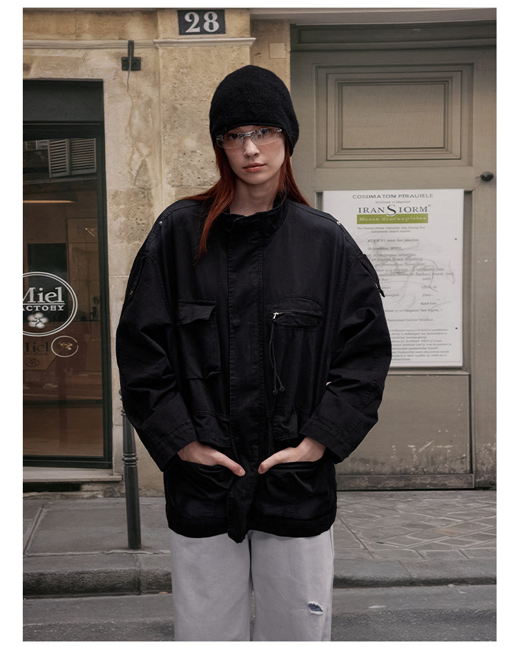 MADWITCH VERSATILE UTILITY LONG COAT #W267