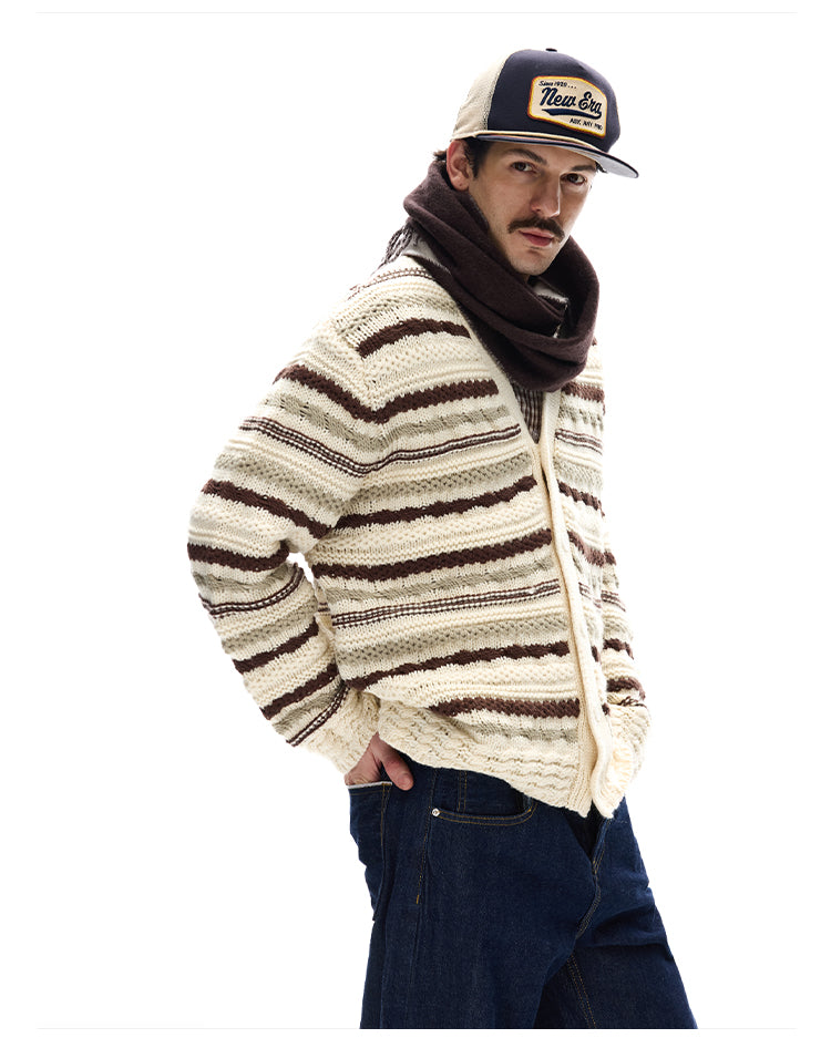 MADWITCH CONTRAST V KNIT #72598