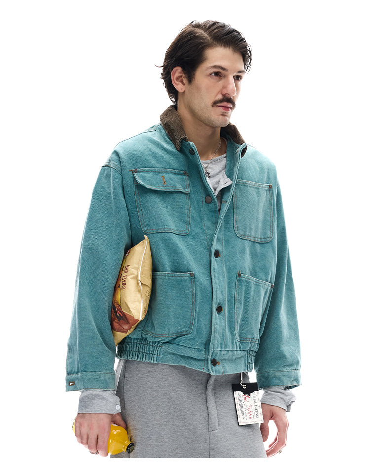 MADWITCH WASHED UTILITY JACKET #256067