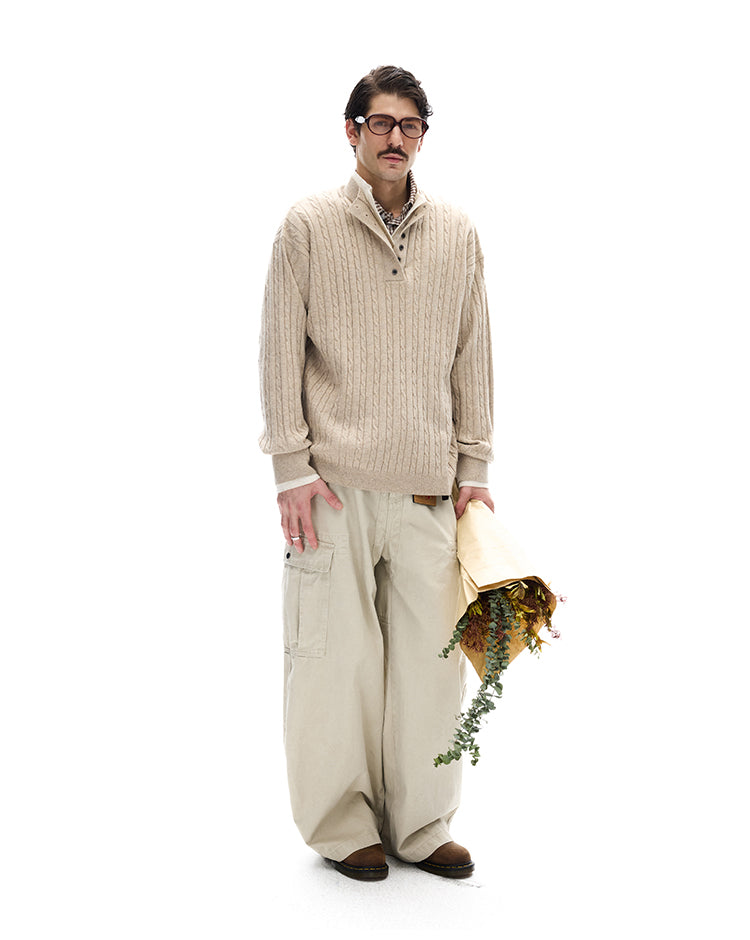 MADWITCH OLD MONEY KNIT SWEATER #25078