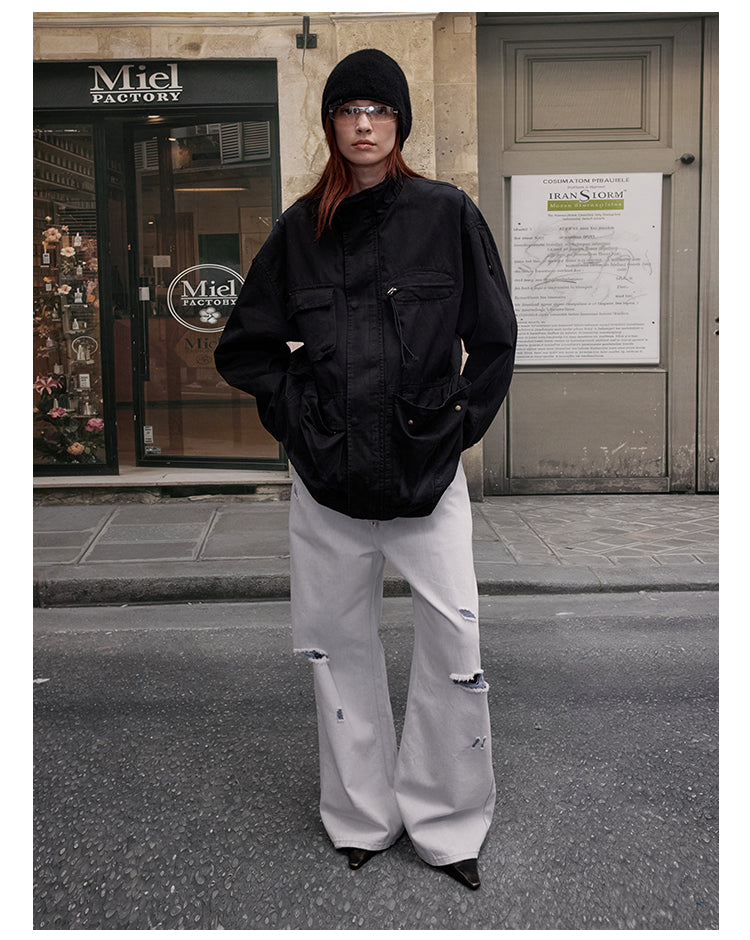 MADWITCH VERSATILE UTILITY LONG COAT #W267