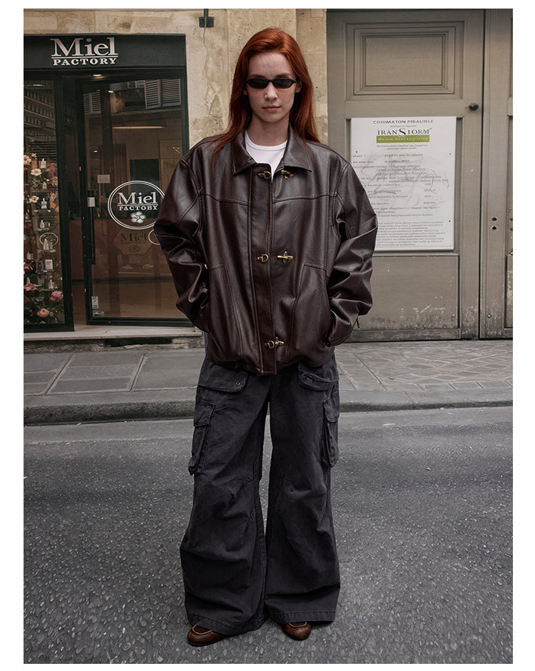 MADWITCH OILED COTTON UTILITY COAT #C282Q25