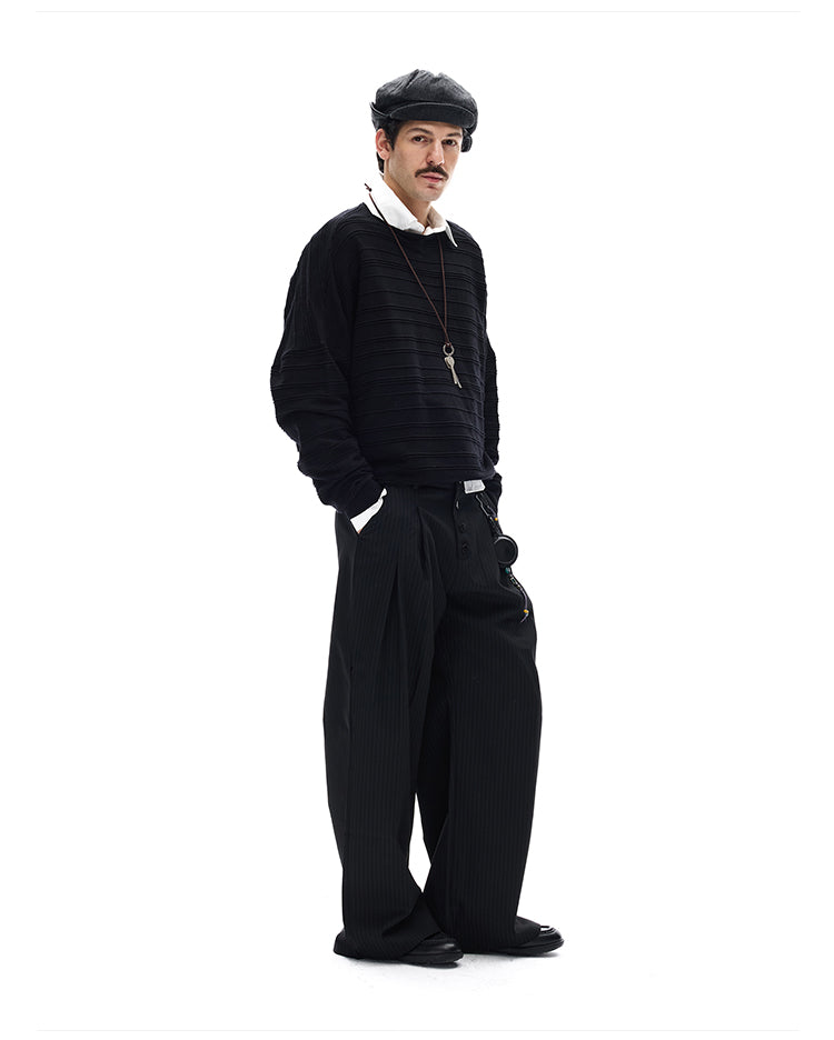 MADWITCH RIB RAGLAN KNIT #27393
