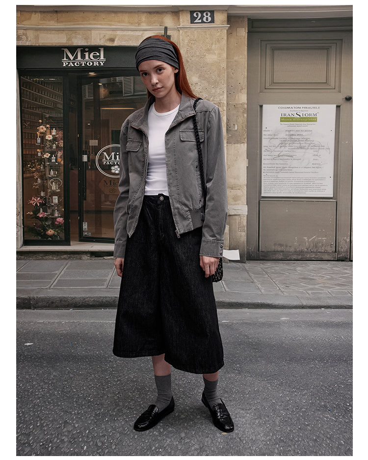 MADWITCH SLIMMING CROP WORKWEAR #C270Q25