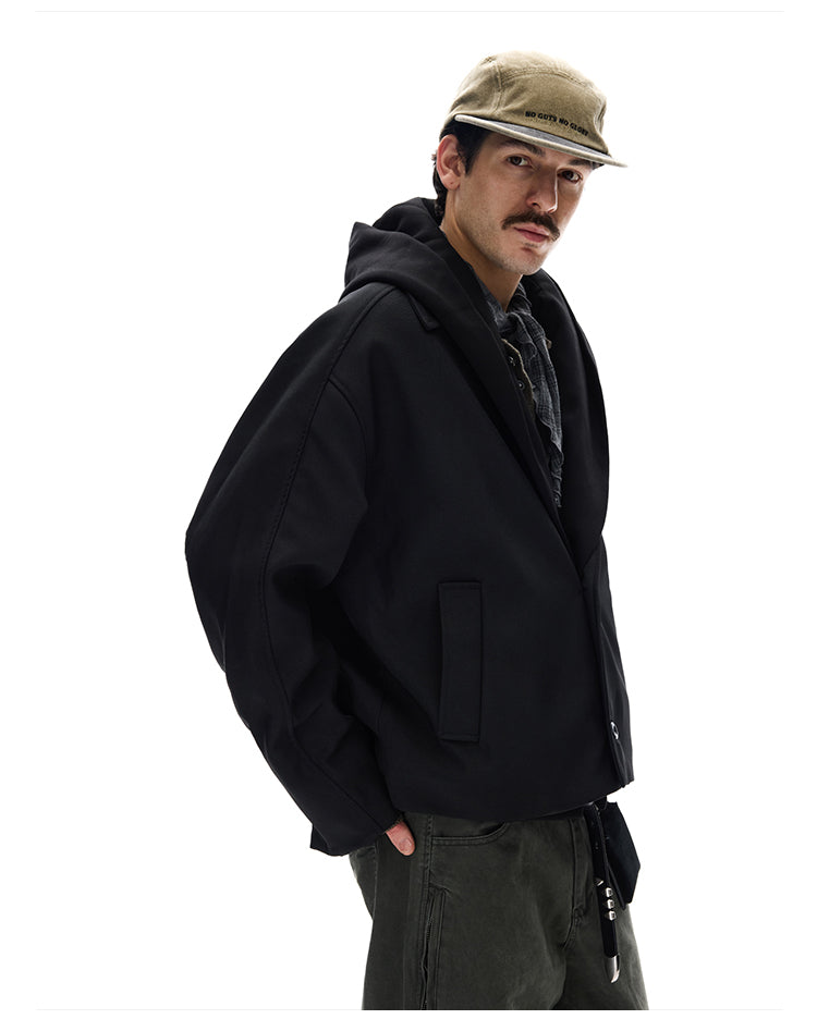 MADWITCH FAUX HOOD BLAZER #630021