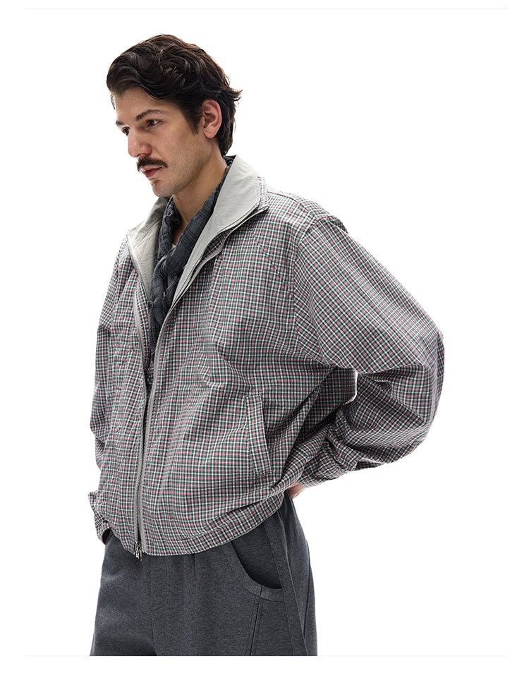 MADWITCH REVERSIBLE PLAID JACKET #2522