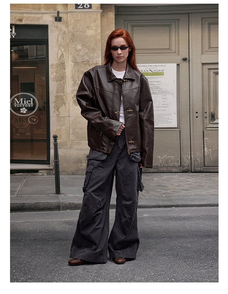MADWITCH OILED COTTON UTILITY COAT #C282Q25