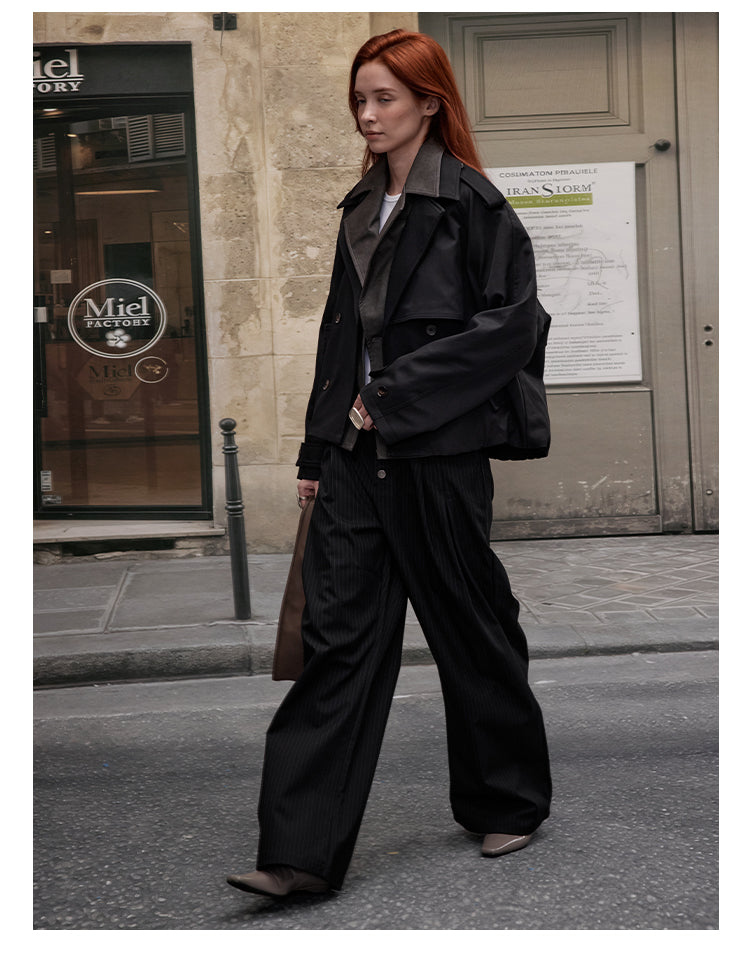 MADWITCH RELAXED CROP OUTERWEAR #630013