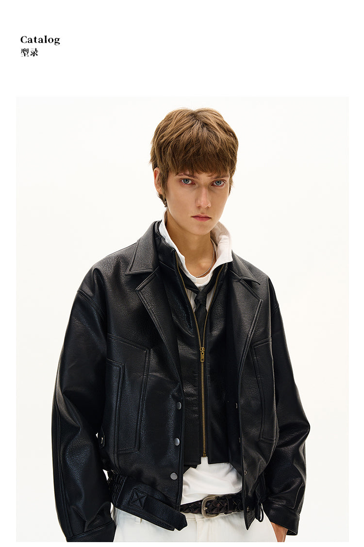 MADWITCH OUTLAW DISTRESSED COAT #M5256085