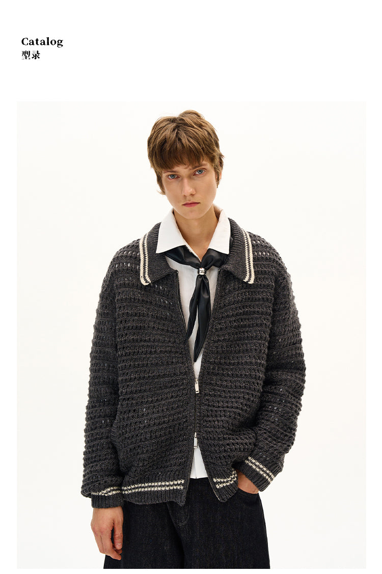 MADWITCH WOOL KNIT BLAZER #72592