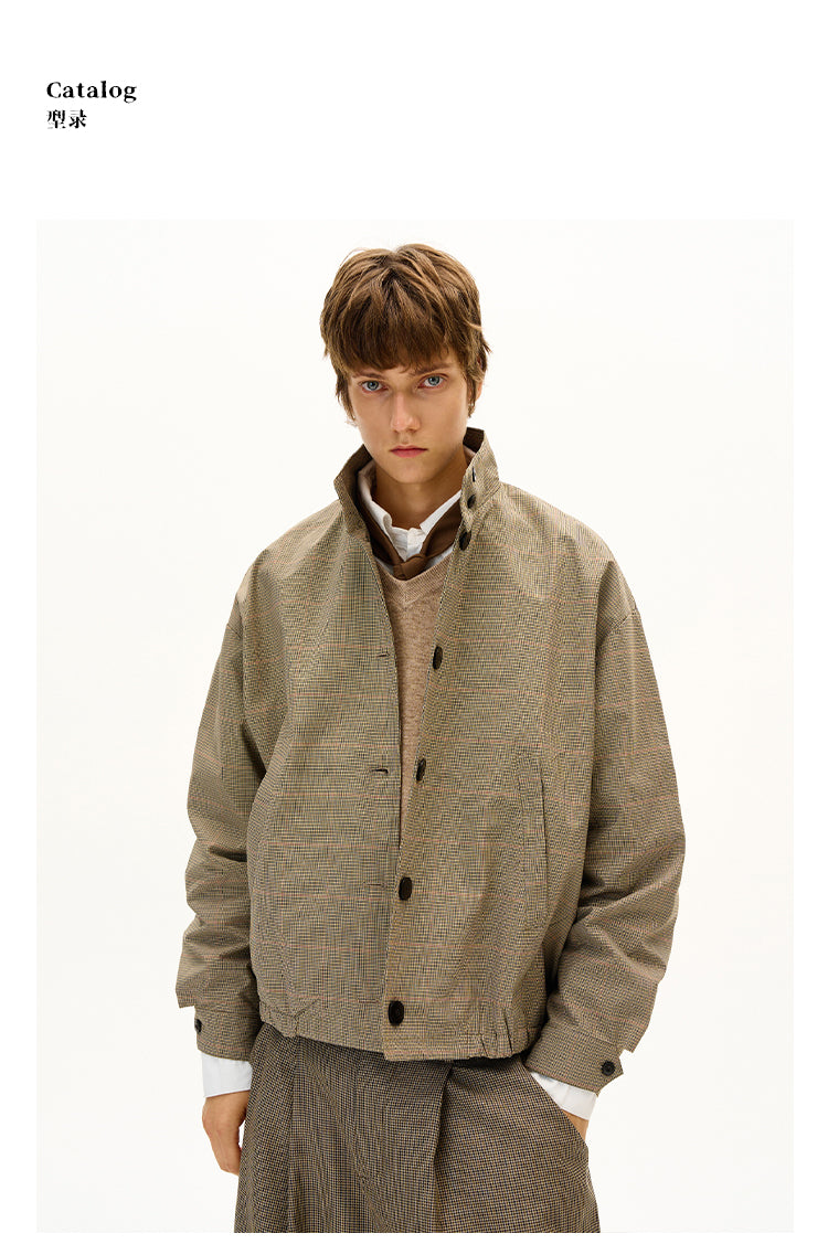 MADWITCH RETRO PLAID JACKET #R9866