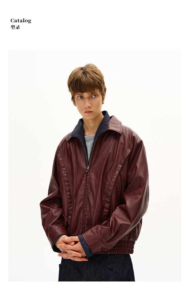 MADWITCH RETRO MOTORCYCLE COAT #C327Q25