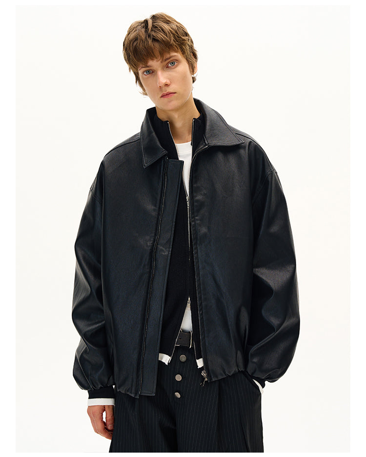 MADWITCH MOTORCYCLE PU LEATHER JACKET #AW25070