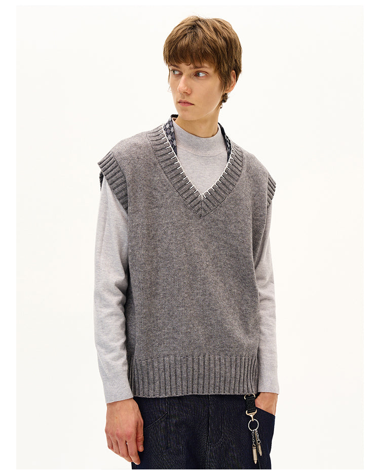 MADWITCH KNIT VEST WAISTCOAT #27384