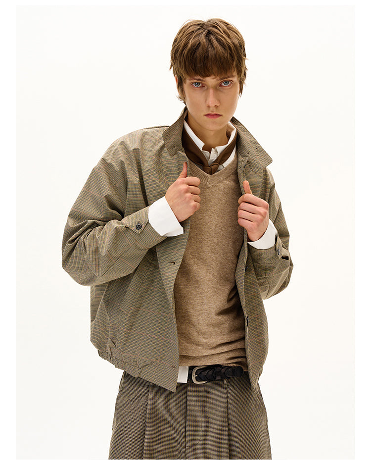 MADWITCH RETRO PLAID JACKET #R9866