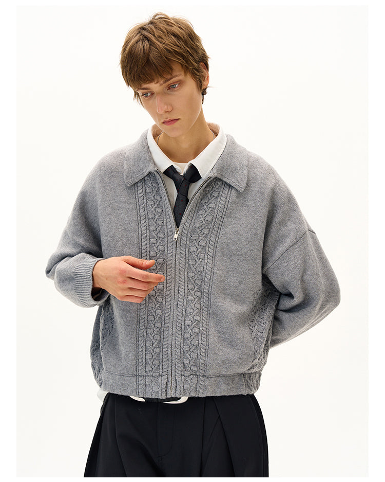 MADWITCH OLD MONEY KNIT BLAZER #AK066
