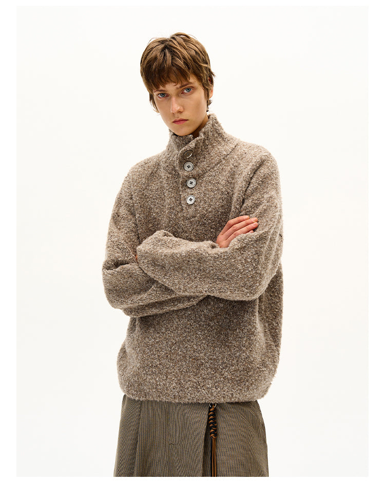 MADWITCH THERMAL KNIT SWEATER #DF8453