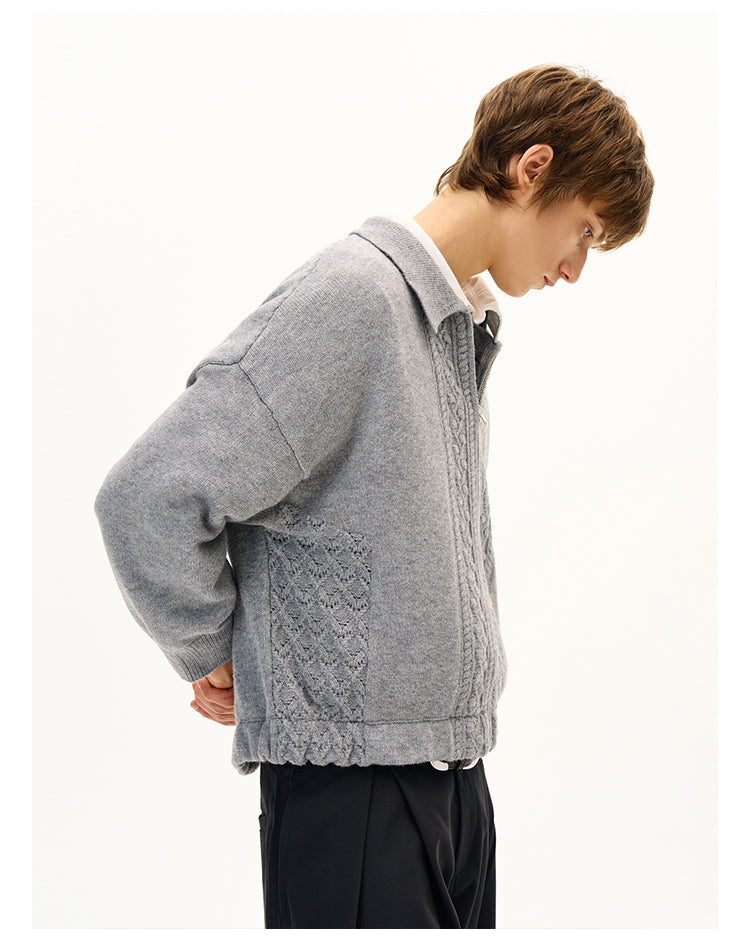 MADWITCH OLD MONEY KNIT BLAZER #AK066