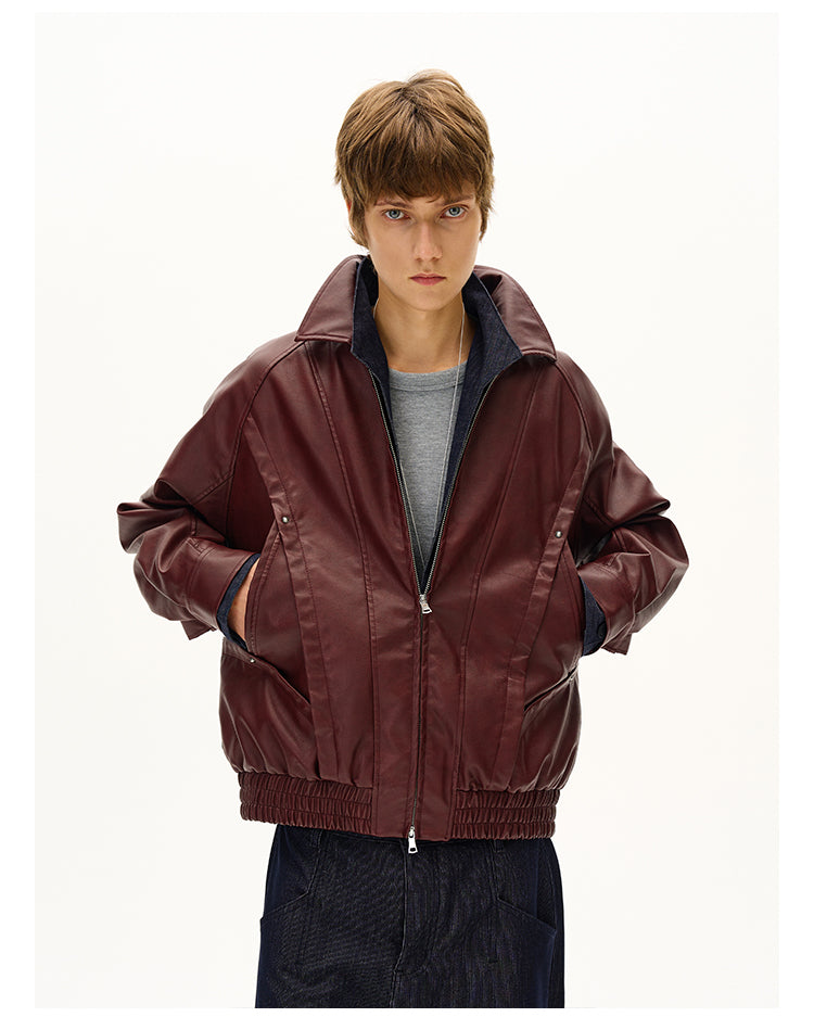 MADWITCH RETRO MOTORCYCLE COAT #C327Q25