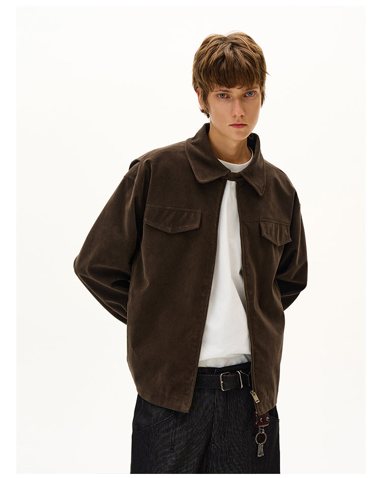MADWITCH LAPEL SQUARE SHOULDER JACKET #C267Q25